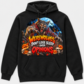 Black hoodie mockup