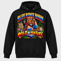 Blue Ridge Born Wild by Nature - Blonde Hoodie - Black