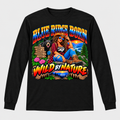 Blue Ridge Born Wild by Nature - Brunette Long Sleeve T-Shirt - Black