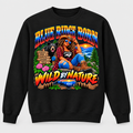 Blue Ridge Born Wild by Nature - Brunette Sweatshirt - Black