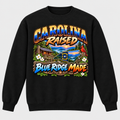 Carolina Raised Blue Ridge Made Sweatshirt - Black