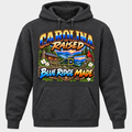 Carolina Raised Blue Ridge Made Hoodie - Charcoal Heather