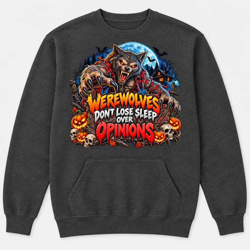 Charcoal sweatshirt mockup