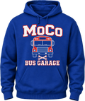 MoCo Bus Garage Hoodie – Royal Blue
