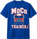 MoCo Bus Trainer T-Shirt – Royal Blue