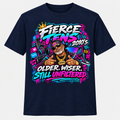 Fierce Tens Older Wiser Still Unfiltered T-Shirt - Man - Navy