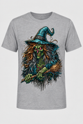 Halloween Witch Graphic T-Shirt
