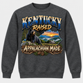 Kentucky Raised Appalachian Made Sweatshirt - Charcoal Heather