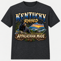 Kentucky Raised Appalachian Made T-Shirt - Charcoal Heather