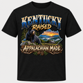 Kentucky Raised Appalachian Made T-Shirt - Black