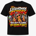 Legendary Zeroes Too Old To Care T-Shirt - Woman - Black