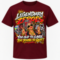 Legendary Zeroes Too Old To Care T-Shirt - Woman - Burgundy
