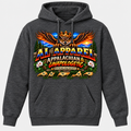 Appalachian & Unapologetic Owl Hoodie - Charcoal Heather