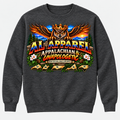 Appalachian & Unapologetic Owl Sweatshirt - Charcoal Heather