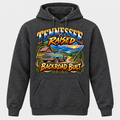Tennessee Raised Backroad Built Hoodie - Charcoal Heather