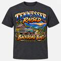 Tennessee Raised Backroad Built T-Shirt - Charcoal Heather