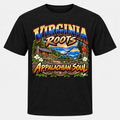 Virginia Roots Appalachian Soul T-Shirt - Black