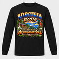Virginia Roots Appalachian Soul Long Sleeve T-Shirt - Black