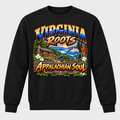 Virginia Roots Appalachian Soul Sweatshirt - Black