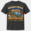 Virginia Roots Appalachian Soul T-Shirt - Charcoal Heather