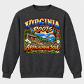 Virginia Roots Appalachian Soul Sweatshirt - Charcoal Heather